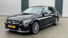 Zwart Gebruikt 2015 Mercedes C400 AMG Stationwagen | € 25.945 (Eerlijke prijs)