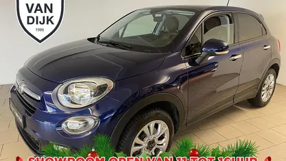 Blauw (metallic) Gebruikt 2017 Fiat 500X Pop Star SUV | € 11.885 (Eerlijke prijs)