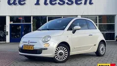 Creme Gebruikt 2009 Fiat 500 Lounge Hatchback | € 6.995 (Eerlijke prijs)