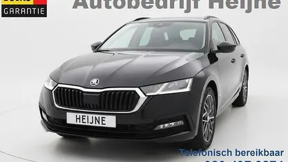 Occasion Skoda Octavia Business Line 204 PK (150 kW) 2022 Zwart Stationwagen
