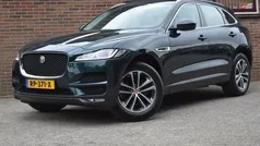 Groen, metallic lak Gebruikt 2018 Jaguar F-Pace Portfolio SUV | € 20.949 (Super prijs)