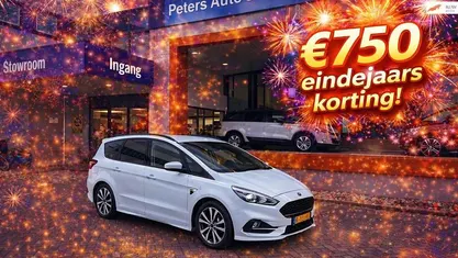 Wit Gebruikt 2023 Ford S-MAX ST-Line MPV | € 39.990 (Eerlijke prijs)