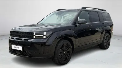 Abyss black zwart Nieuw 2025 Hyundai Santa Fe Blackline SUV | € 64.890 (Eerlijke prijs)