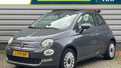Grijs Gebruikt 2020 Fiat 500C Lounge Cabriolet | € 14.585 (Eerlijke prijs)