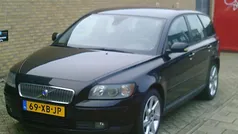 Zwart Gebruikt 2004 Volvo V50 Summum Stationwagen | € 3.250 (Super prijs)