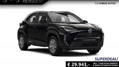Zwart Nieuw 2026 Toyota Yaris Cross Active SUV | € 29.944 (Eerlijke prijs)