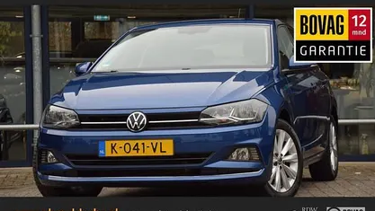 Blauw Occasion 2021 VW Polo Highline Hatchback | € 18.490 (Eerlijke prijs)
