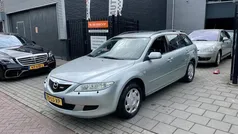 Grijs, metallic lak Gebruikt 2003 Mazda 6 Active Stationwagen | € 2.999 (Eerlijke prijs)