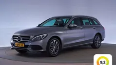 Grijs, metallic lak Gebruikt 2014 Mercedes C180 Avantgarde Stationwagen | € 17.745 (Goede deal)