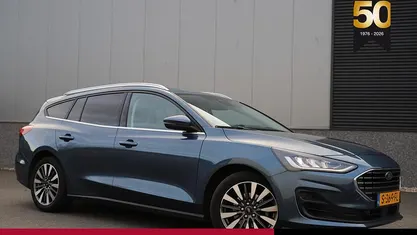 Blauw Occasion 2023 Ford Focus Titanium X Stationwagen | € 22.435 (Eerlijke prijs)