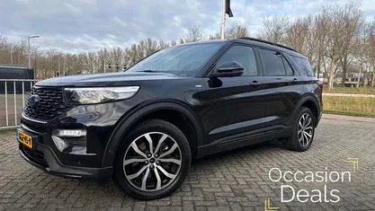 Zwart Occasion 2021 Ford Explorer ST-Line SUV | € 47.995 (Eerlijke prijs)