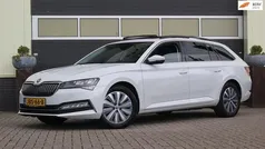 Wit Gebruikt 2021 Skoda Superb Business Line Stationwagen | € 21.900 (Super prijs)