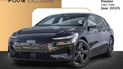 Nieuw Audi A6 e-tron S-Line 280 kW (381 PK) 2025 Zwart, metallic lak Stationwagen