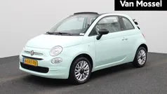 Groen Gebruikt 2020 Fiat 500C Young Cabriolet | € 12.900 (Eerlijke prijs)