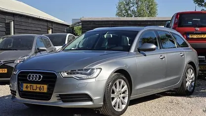 Occasion Audi A6 Business 179 PK (131 kW) 2014 Grijs, metallic lak Stationwagen