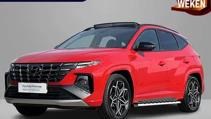 Rood Gebruikt 2022 Hyundai Tucson N Line SUV | € 32.440 (Eerlijke prijs)