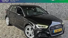 Zwart Gebruikt 2020 Audi A3 Sportback S-Line Hatchback | € 27.995 (Super prijs)