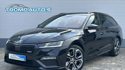 Zwart Occasion 2021 Skoda Octavia Business Line Stationwagen | € 27.500 (Eerlijke prijs)