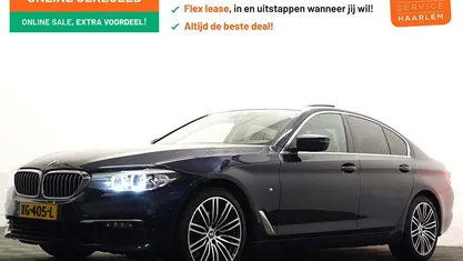 Blauw metallic Gebruikt 2019 BMW 520 M Sport Sedan | € 26.900 (Eerlijke prijs)