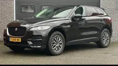 Zwart Gebruikt 2017 Jaguar F-Pace Portfolio SUV | € 24.950 (Eerlijke prijs)
