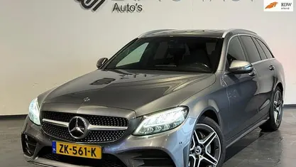 Grijs Gebruikt 2019 Mercedes C180 Business Stationwagen | € 22.750 (Eerlijke prijs)