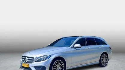Grijs Gebruikt 2016 Mercedes C180 Edition 1 Stationwagen | € 9.999 (Super prijs)
