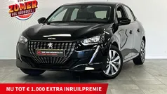 Zwart Gebruikt 2021 Peugeot 208 Hatchback | € 12.395 (Eerlijke prijs)