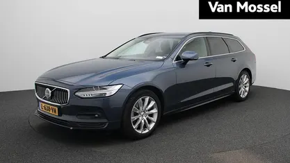 Occasion Volvo V90 Business Edition 197 PK (144 kW) 2021 Blauw Stationwagen