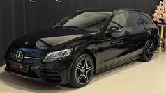 Zwart Gebruikt 2018 Mercedes C300 Premium Stationwagen | € 19.990 (Eerlijke prijs)
