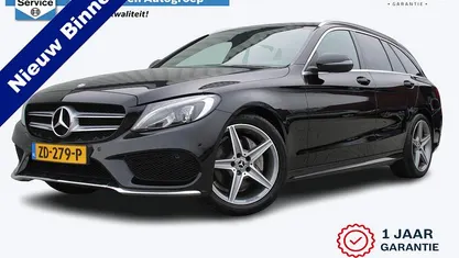 Occasion Mercedes C180 Sport Edition 157 PK (115 kW) 2019 Zwart Stationwagen