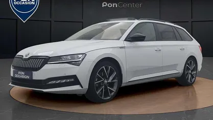 Wit Occasion 2024 Skoda Superb Business Line Stationwagen | € 34.950 (Eerlijke prijs)