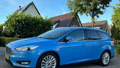 Blauw Gebruikt 2016 Ford Focus Titanium Stationwagen | € 9.680 (Eerlijke prijs)