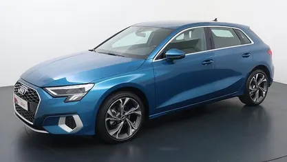 Occasion Audi A3 Sportback Advanced 110 PK (80 kW) 2021 Blauw (metallic) Hatchback