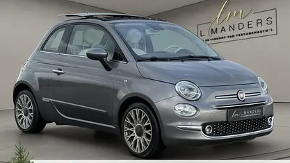 Grijs (metallic) Gebruikt 2019 Fiat 500 Lounge Hatchback | € 10.995 (Eerlijke prijs)