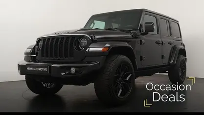 Zwart Gebruikt 2022 Jeep Wrangler Unlimited Sahara SUV | € 59.945 (Eerlijke prijs)