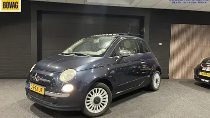 Blauw Occasion 2008 Fiat 500 Lounge Hatchback | € 5.490 (Eerlijke prijs)