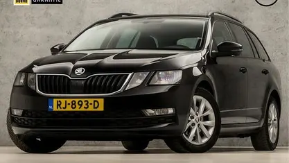 Zwart Occasion 2017 Skoda Octavia SportLine Stationwagen | € 8.945 (Eerlijke prijs)