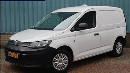Wit Occasion 2021 VW Caddy Comfortline MPV | € 13.945 (Super prijs)