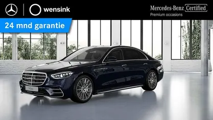 Blauw Gebruikt 2022 Mercedes S580 AMG line Sedan | € 94.850 (Eerlijke prijs)
