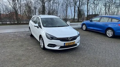 Occasion Opel Astra Edition 145 PK (106 kW) 2020 Wit Stationwagen