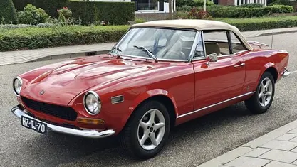 Rood Gebruikt 1973 Fiat 124 Spider Sport Cabriolet | € 13.950