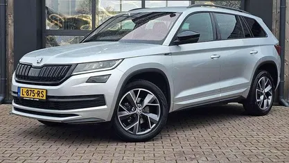Grijs (metallic) Occasion 2021 Skoda Kodiaq Business Line SUV | € 30.450 (Goede deal)