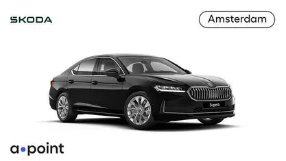 Zwart, metallic lak Nieuw 2025 Skoda Superb Business Line Hatchback | € 46.949 (Super prijs)