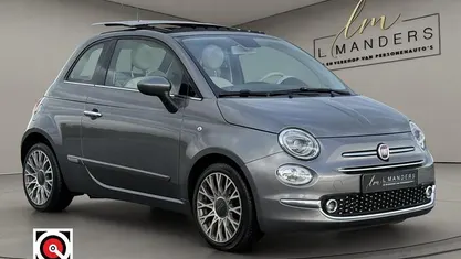 Grijs (metallic) Gebruikt 2019 Fiat 500 Lounge Hatchback | € 10.995 (Eerlijke prijs)