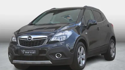 Zwart Gebruikt 2016 Opel Mokka Cosmo SUV | € 10.899 (Super prijs)