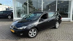 Zwart Gebruikt 2012 VW Golf VII Highline Stationwagen | € 5.950 (Super prijs)