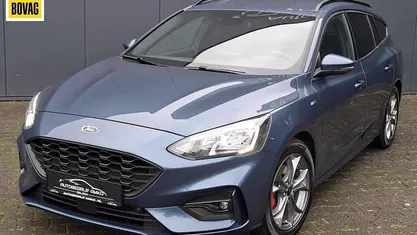 Blauw Occasion 2020 Ford Focus ST-Line Stationwagen | € 15.950 (Super prijs)