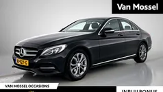 Zwart Gebruikt 2015 Mercedes C180 Prestige Sedan | € 19.900 (Goede deal)