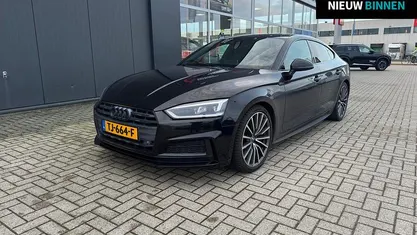 Zwart Occasion 2018 Audi A5 Sportback S-Line Hatchback | € 23.545 (Goede deal)