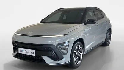 Cyber gray metallic (c5g) Occasion 2024 Hyundai Kona N Line SUV | € 33.740 (Eerlijke prijs)